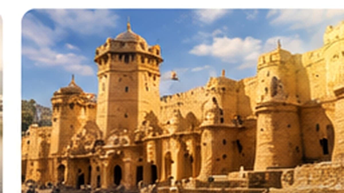 Jaisalmer golden city fort sightseeing tour