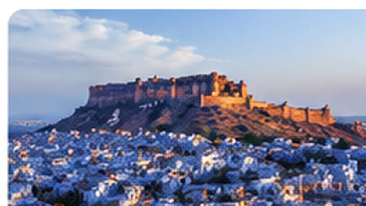 Jodhpur blue city sightseeing with Mehrangarh Fort