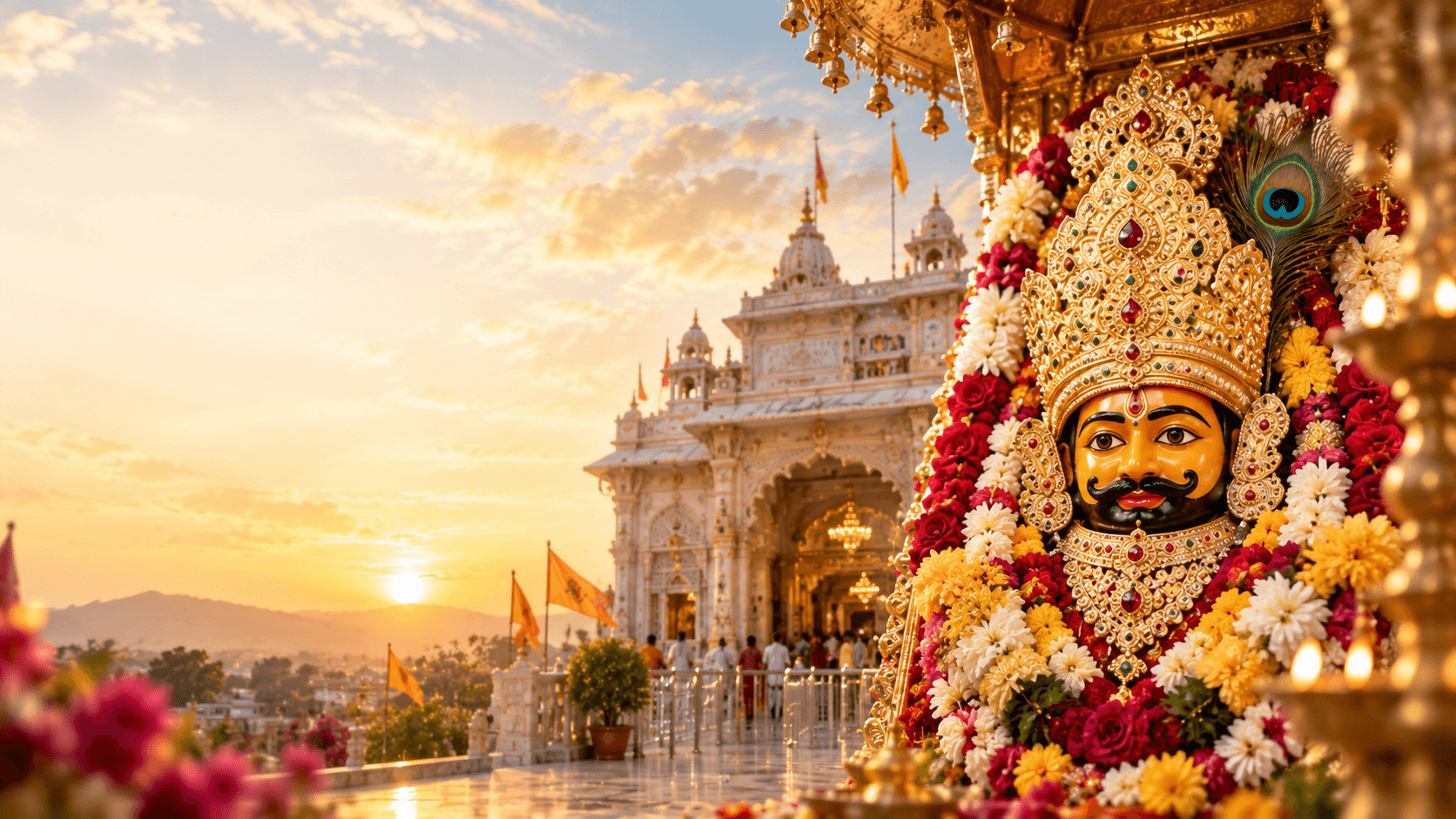 Delhi to Khatu Shyam Ji Cab temple tour from Jaipur