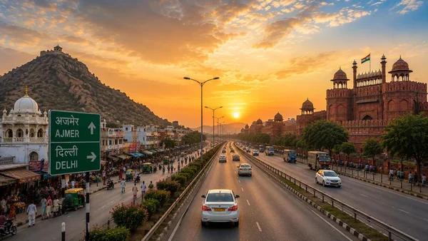 Ajmer to Delhi Cab