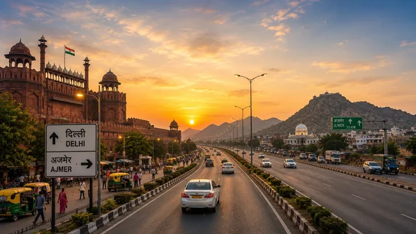 Delhi to Ajmer Cab