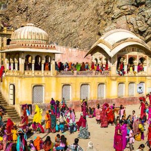 Jaipur Local Tour Galtaji Temple(Monkey Temple) with Marwari Cab