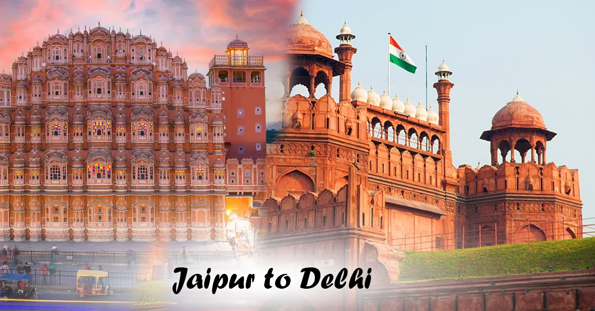jaipur to delhi